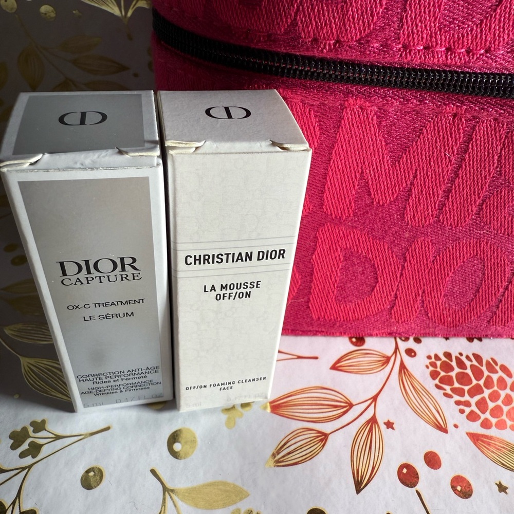 Dior Pink Cosmetic Bag, Dior box, empty parfum - Picture 2 of 5